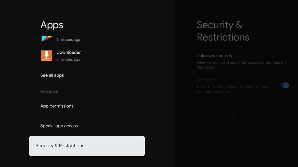 chrome cast security and restriction